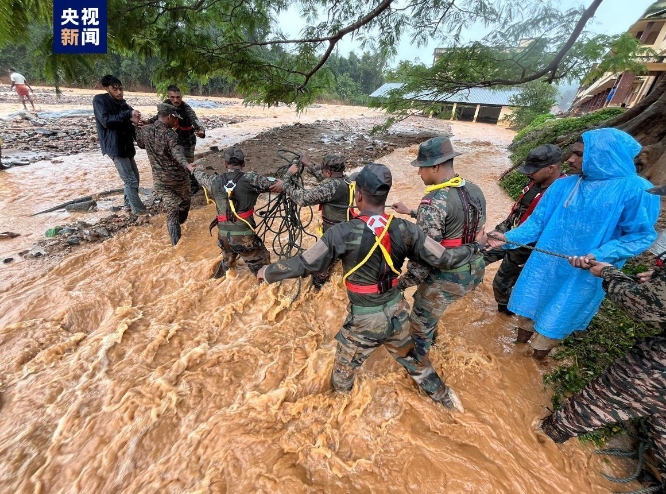 印度喀拉拉邦山体滑坡已致125人死亡 上百人失踪-华闻时空