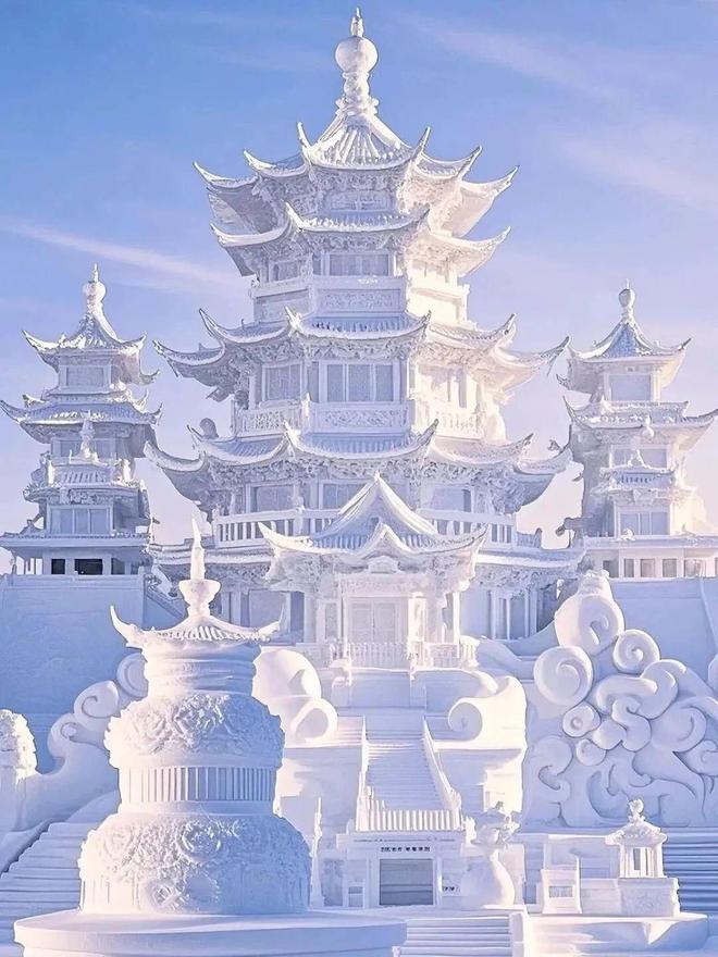 南派三叔构思，现实版“云顶天宫”来了！遇见长白冰雪神作，住东北唯一柏悦-华闻时空