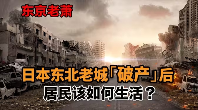 全球首个破产城市,日本东北老城为何消亡?-华闻时空
