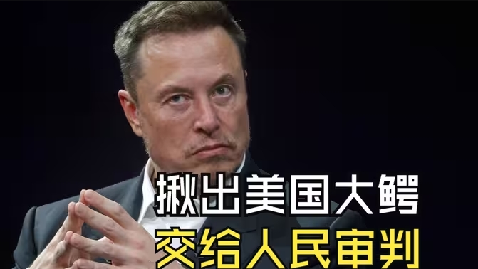 马斯克:揪出美国大鳄,交给人民审判-华闻时空
