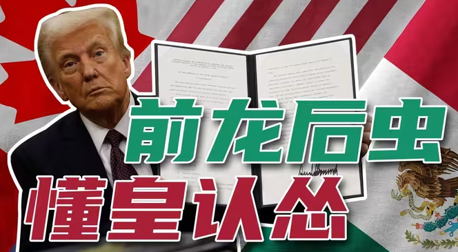 加拿大墨西哥：加关税谁不会啊，反击！特朗普：怂……-华闻时空