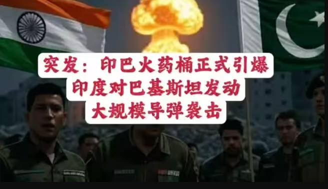 印巴火药桶正式引爆：印度对巴基斯坦发动大规模导弹袭击！美国与胡塞武装达成停火协议-华闻时空