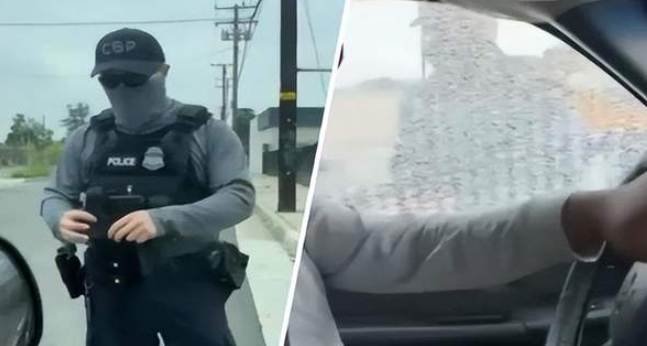 加州非法移民为躲避抓捕，开车撞伤探员后逃回家，联邦特工围困7小时仍无果！-华闻时空