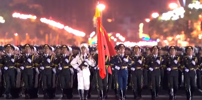 现场视频！纪念中国人民抗日战争暨世界反法西斯战争胜利80周年大会第三次综合演练圆满结束-华闻时空