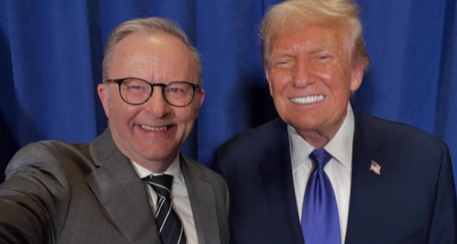 刚刚，澳大利亚总理阿尔巴尼斯和美国总统特朗普亲密晒自拍！全球癌症即将爆发，死亡人数飙升75%! 但中国和澳洲却意外幸免！-华闻时空