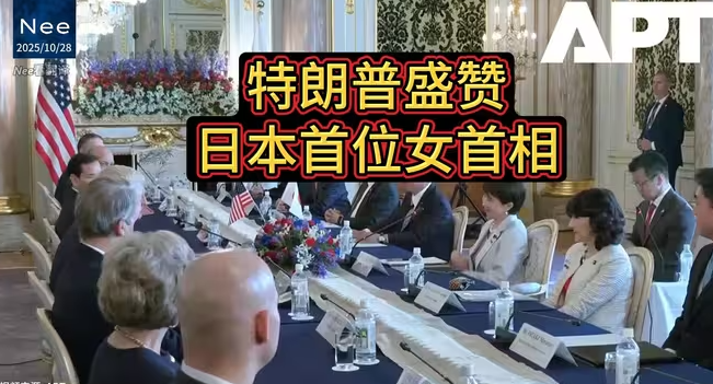 特朗普盛赞高市早苗：预言她将成为“最伟大的首相之一”，并称她成为首位女首相是“一项了不起的成就”-华闻时空