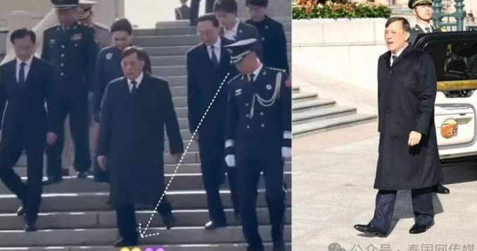 泰国国王访华结束登机回国，一名中国警卫的动作火了！-华闻时空