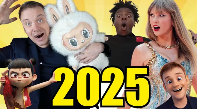 2025年国外最火的网络r热梗太离谱了吧!?!-华闻时空