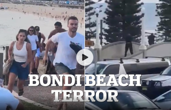 凶手身份曝光！父子联手开火！Bondi海滩无差别屠杀震惊全澳！16死42人受伤！墨尔本活动紧急叫停！-华闻时空