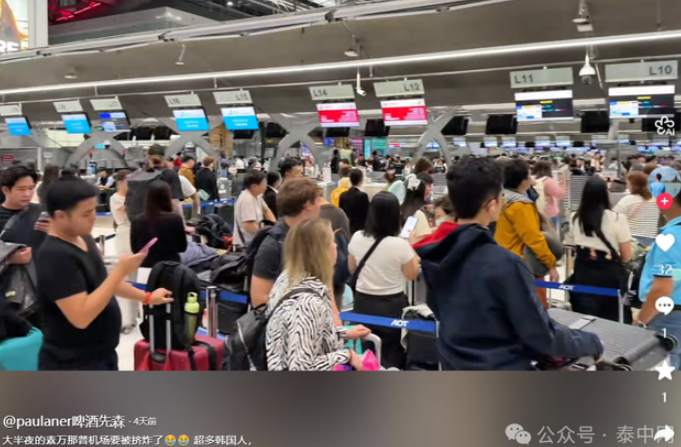人山人海的泰国！机场爆满，夜市堪比春运，还是熟悉的配方-华闻时空