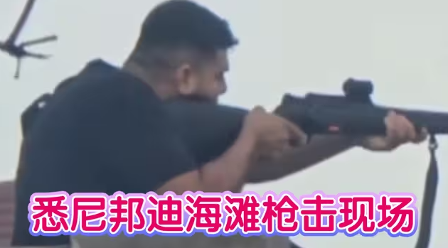 悉尼邦迪海滩针对犹太人的枪击案各角度视频流出，澳洲人面对“反犹英雄”徒手卸枪，目前已有16人死亡-华闻时空