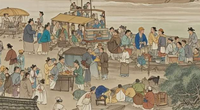 千年古镇茶酒香 | 从纸上《清明上河图》，到活着的