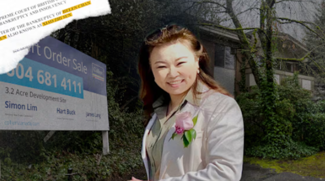 崩了! 大温华人女老板欠债$1.5亿, 面临破产! 卖地1年0个offer-华闻时空