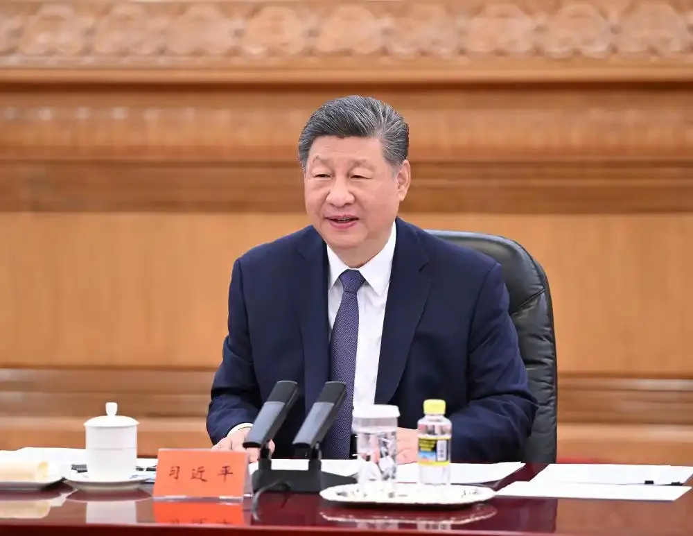 图片[3]-习近平总书记会见中国国民党主席郑丽文-华闻时空