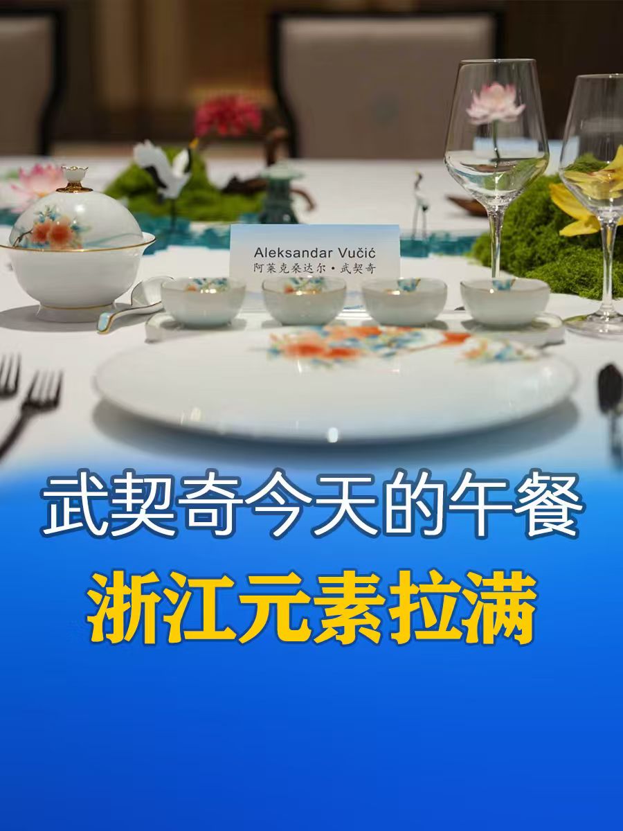 武契奇今天的午餐 浙江元素拉满-华闻时空