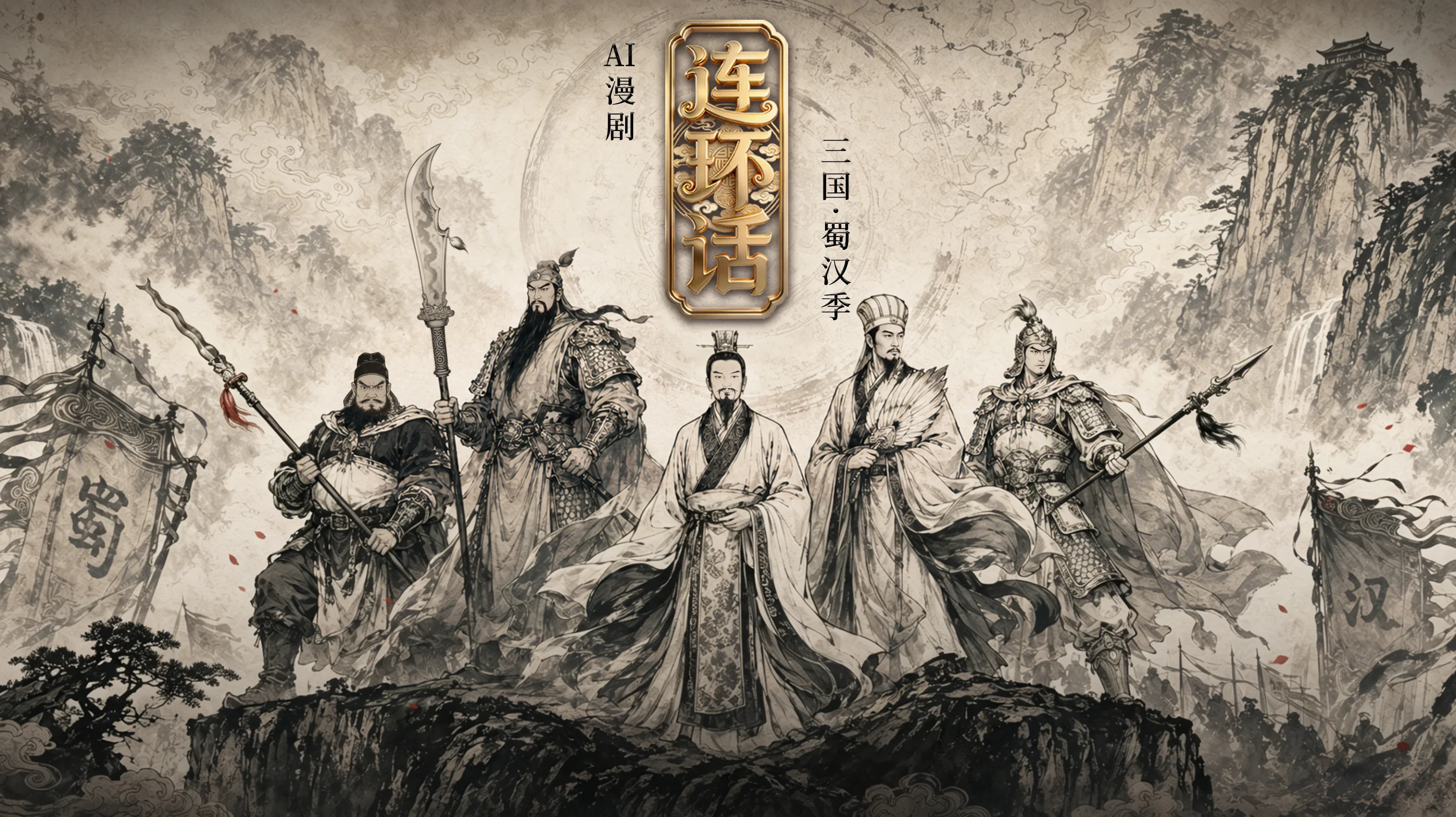 图片[1]-中国电视-《连环话》之《三国·蜀汉季》-华闻时空