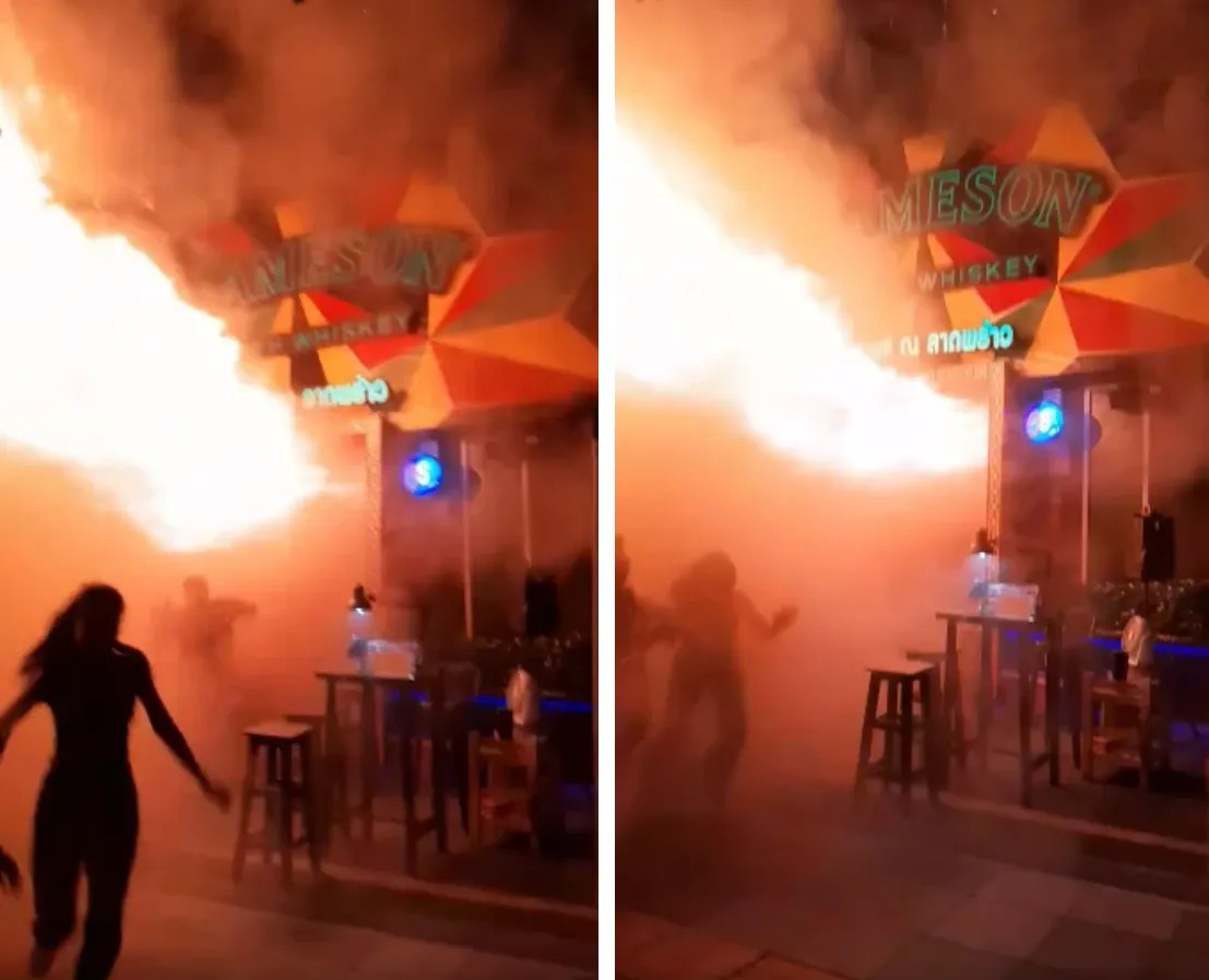 泰国一夜28人死亡！酒吧5秒喷火，数百人摸黑逃命，没有逃生通道…-华闻时空