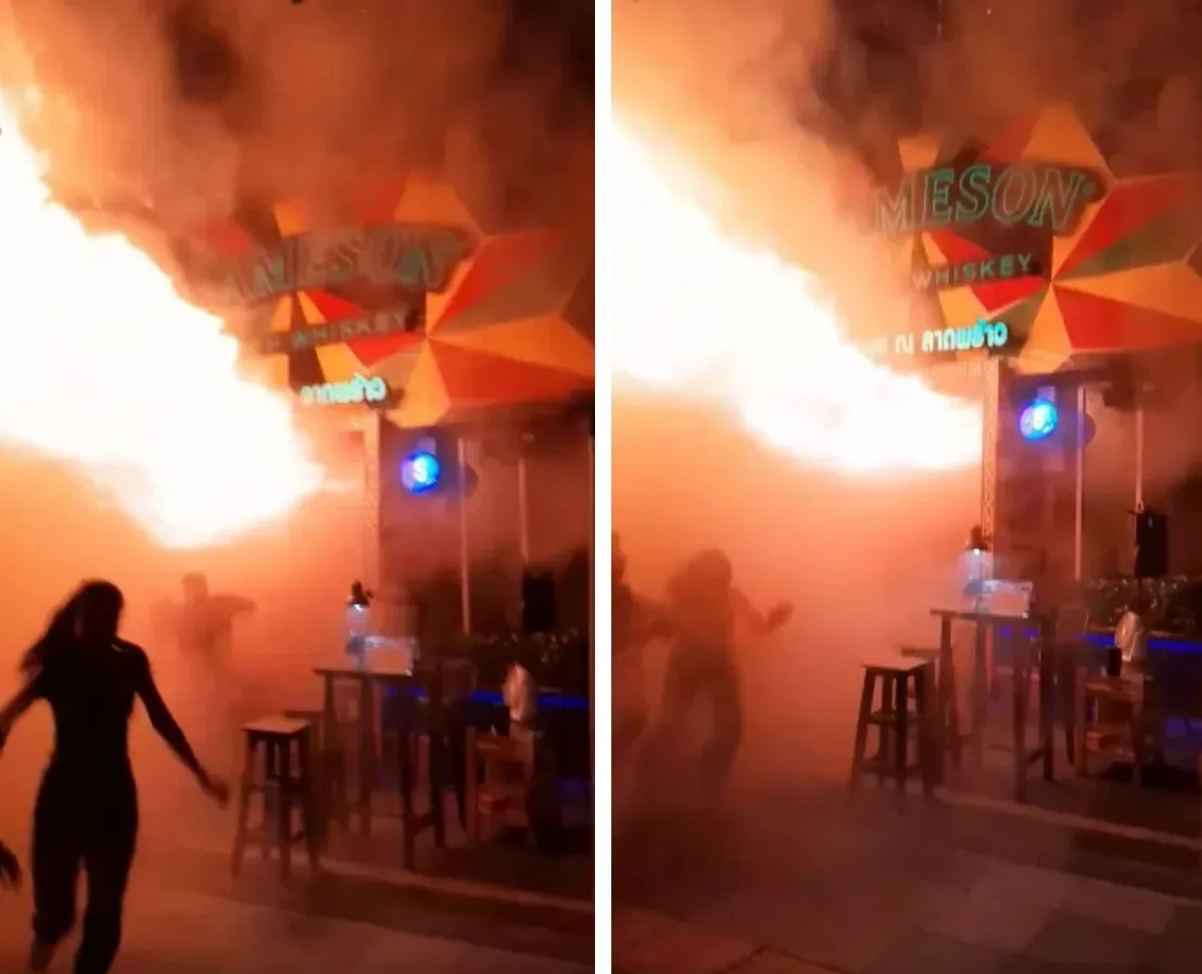 图片[1]-泰国一夜28人死亡！酒吧5秒喷火，数百人摸黑逃命，没有逃生通道…-华闻时空