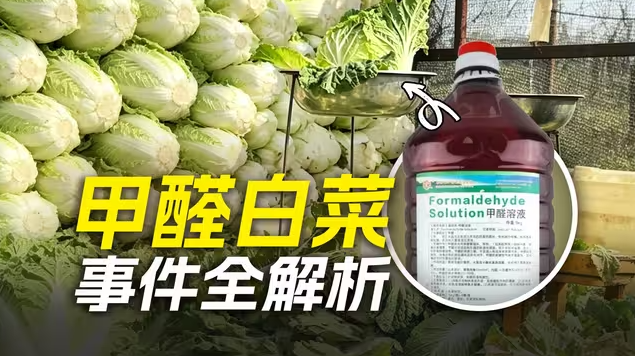“甲醛白菜”事件：讲点大家最关心的-华闻时空