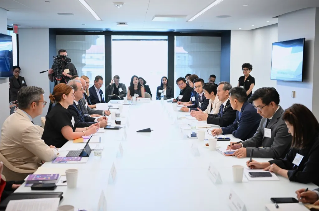 图片[1]-中国贸促会组织企业家代表团访问美国-华闻时空