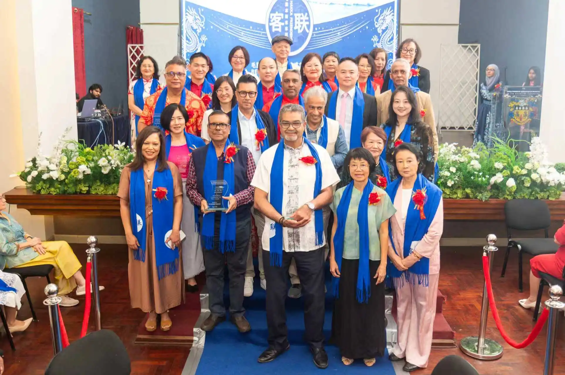 图片[1]-客家情谊跨山海毛岛同心谱新篇——毛里求斯客家联谊会隆重举行成立一周年庆祝活动-华闻时空