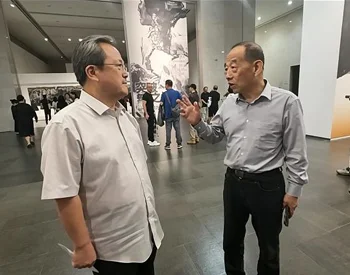 图片[4]-韩玉臣应邀出席上海美术馆建馆 70 周年暨方增先回顾展开幕式-华闻时空
