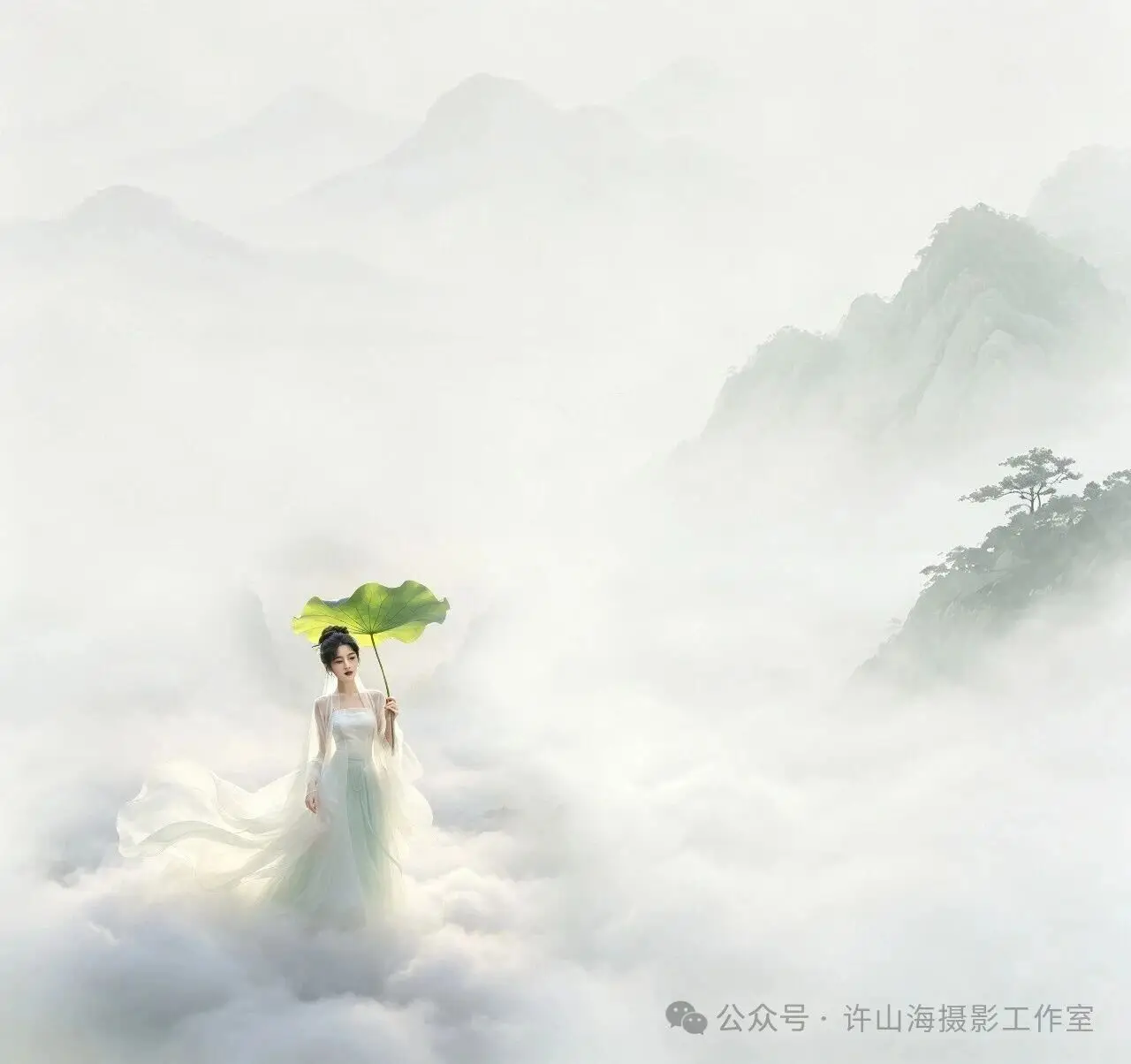 图片[1]-[配图散文]她从雾中来-华闻时空