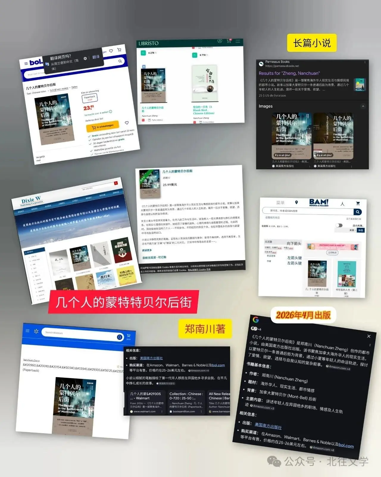 图片[2]-北往文学 | 郑南川（札记四）：小说文学叙事的存在主义意象 《几个人的蒙特贝尔后街》（长篇小说） 背后的“非虚构纪实”与读者的对话-华闻时空