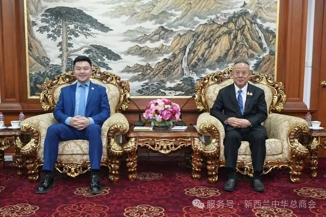 图片[2]-新西兰中华总商会执行会长刘启嘉率团拜会泰国中华总商会-华闻时空