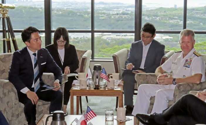 外媒:就驻日美军涉嫌杀人案,日本防卫大臣向美国太平洋司令部司令提出强烈抗议-华闻时空