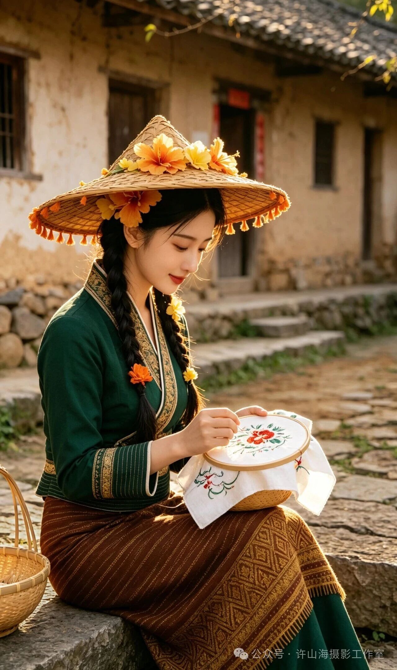 【配图散文】银针藏山河  绣韵续千秋-华闻时空