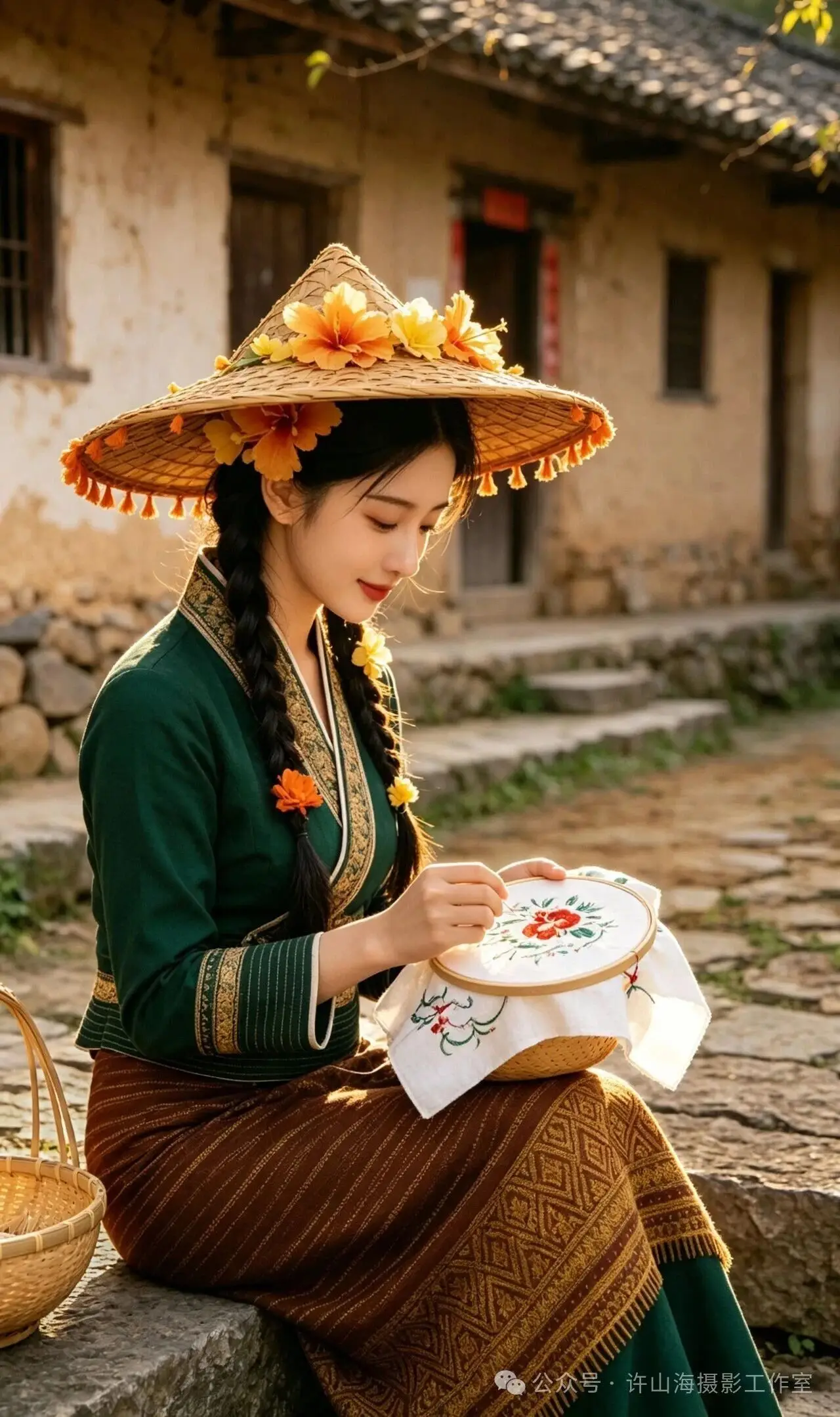 图片[1]-【配图散文】银针藏山河  绣韵续千秋-华闻时空